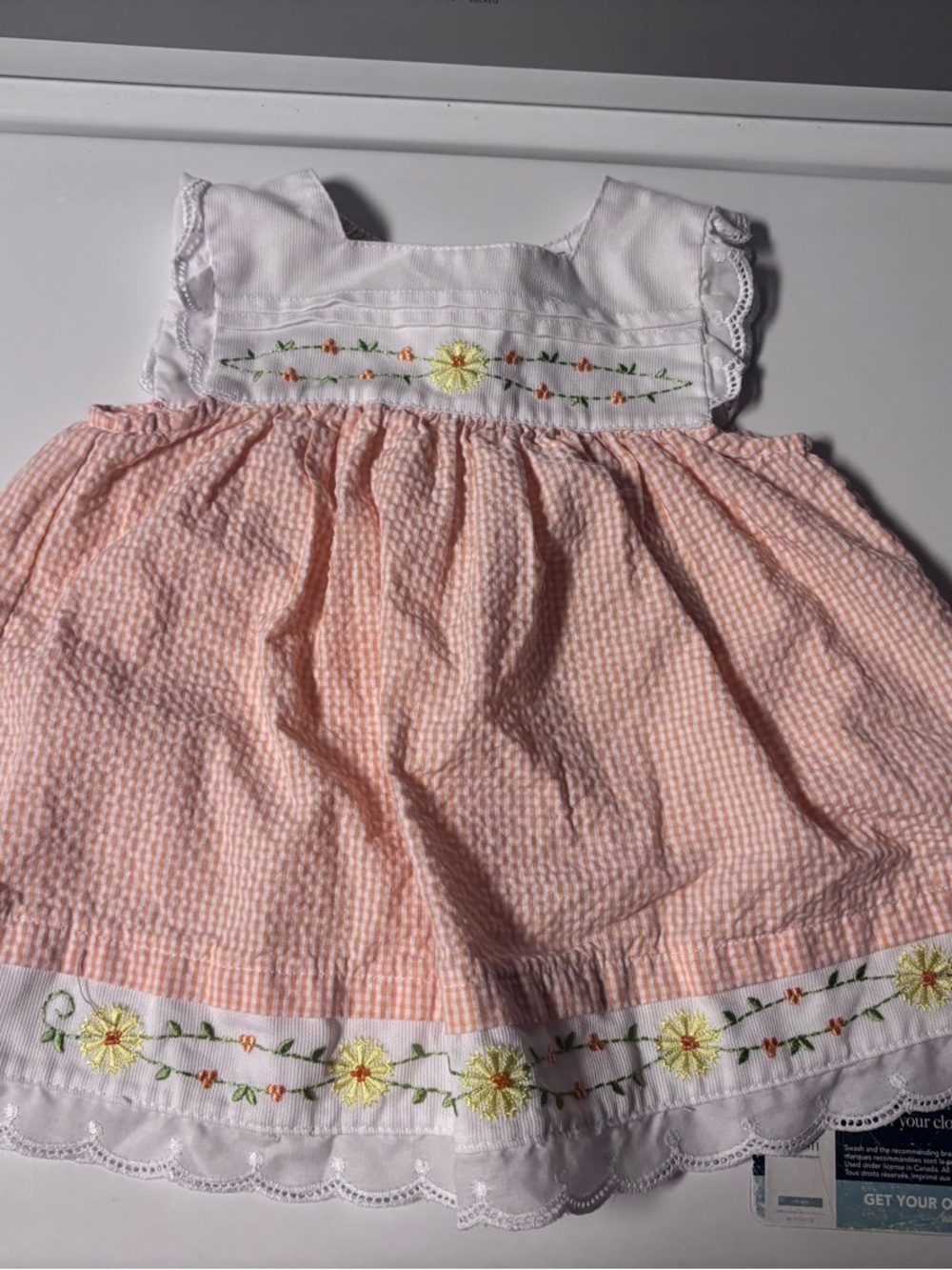 Embroidered Dress Little Bitty